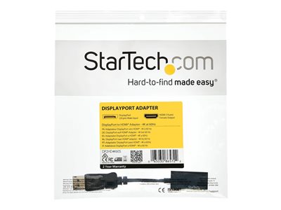 StarTech.com Adaptateur multiport USB-C vers DisplayPort ou HDMI - 4K 60 Hz  - Convertisseur 2-en-1
