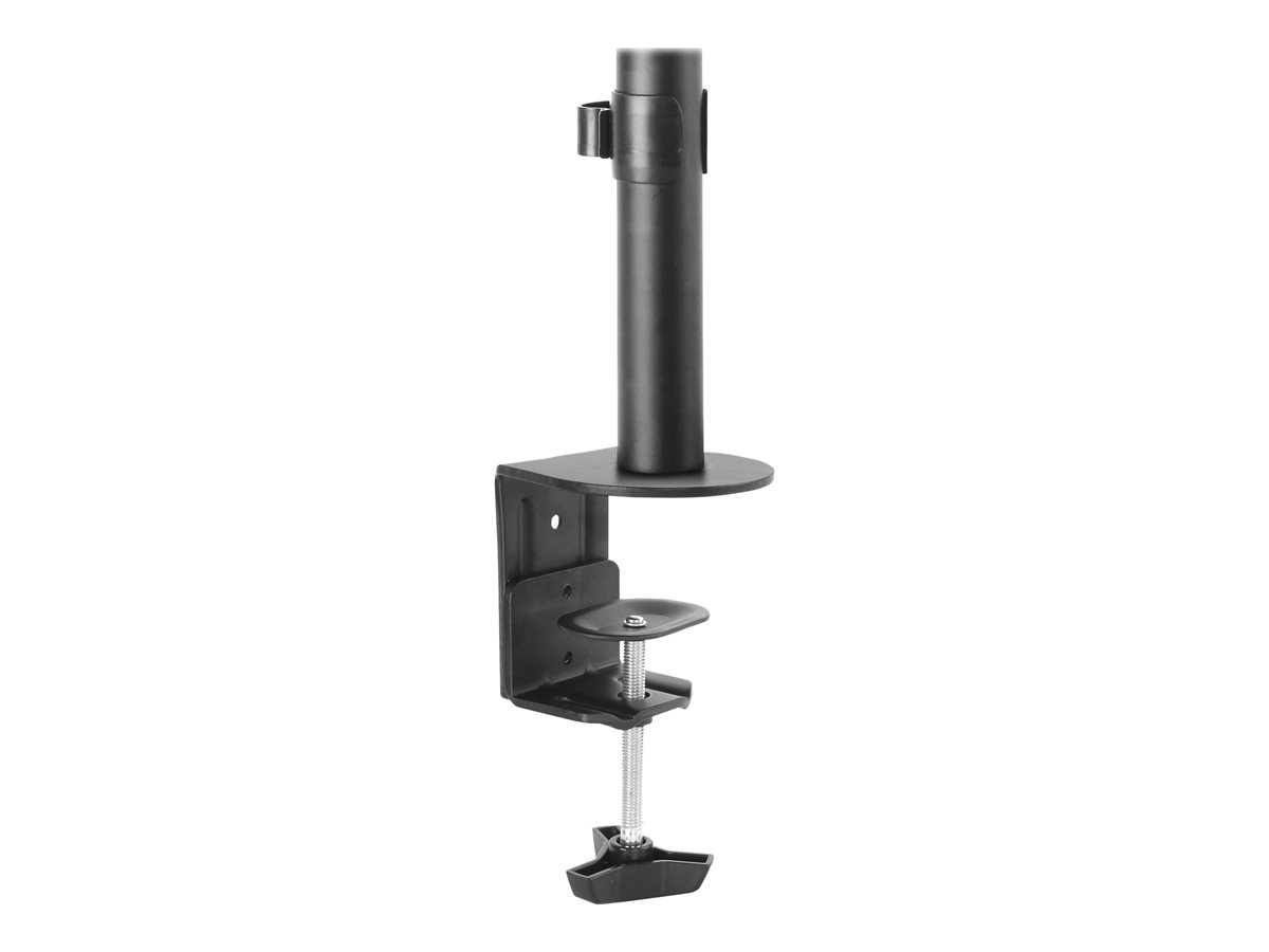 StarTech.com Single Monitor Desk Mount, Single Screen Heavy Duty Pole Mount for up to 8kg VESA Compatible Displays, Ergonomic Height Adjustable Monitor Arm Mount, Desk Clamp/Grommet - Small Footprint Design (ARMPIVOTV2) montážní sada - pro obrazovka - černá – foto 4