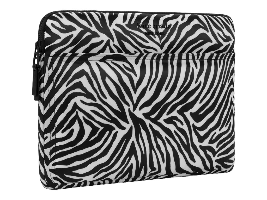 Kate Spade New York Notebook Sleeve for 14 Laptops - Zebra