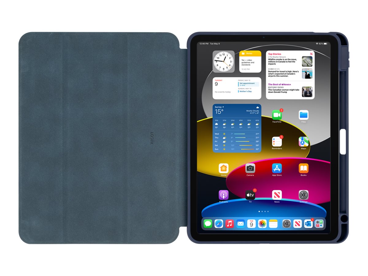 LOGiiX Cabrio+ Special Edition Flip Cover for 10.9-Inch iPad Air (2020) - Ocean