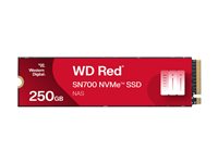 WD Red SN700 WDS250G1R0C-68BDK0 - SSD - 250 GB - PCIe 3.0 x4 (NVMe)