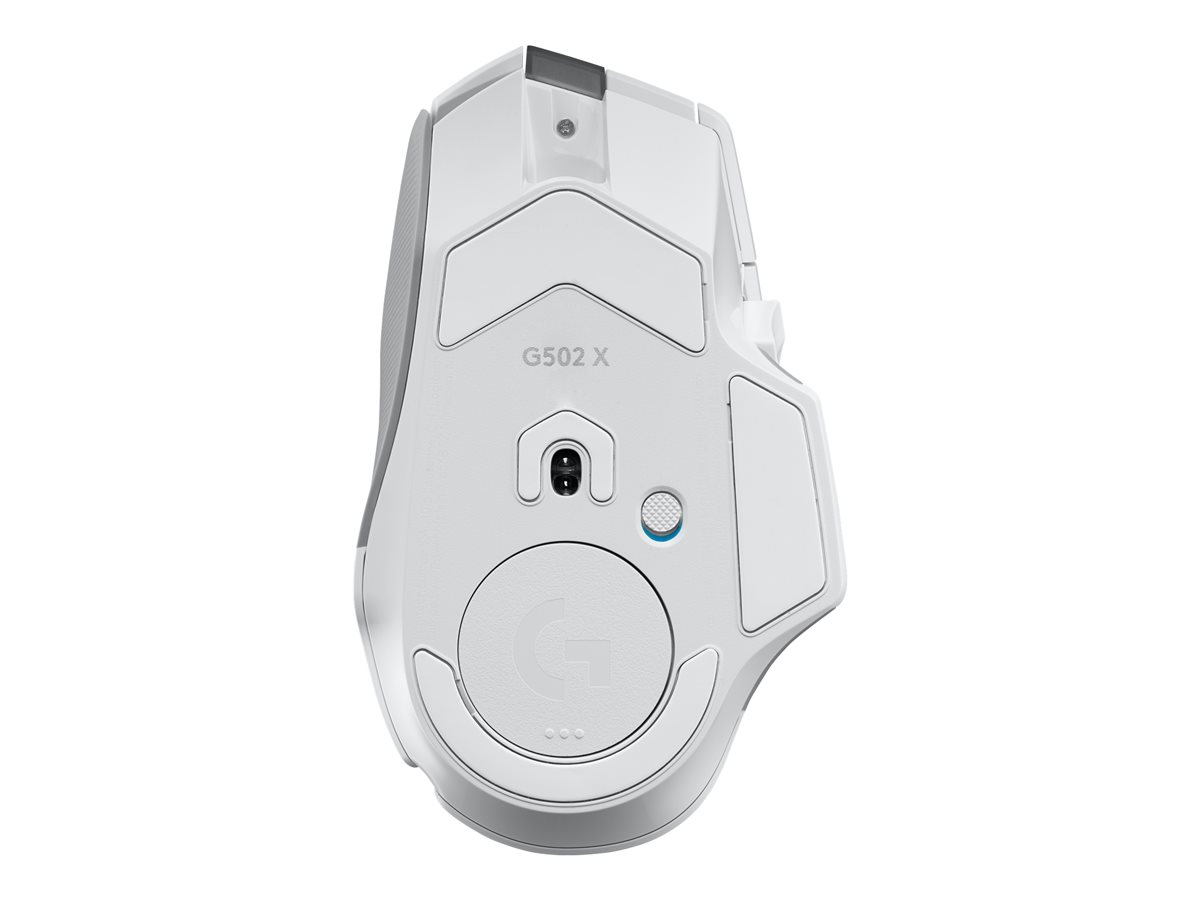 Logitech G G502 X PLUS - myš - 2.4 GHz - bílá – foto 8