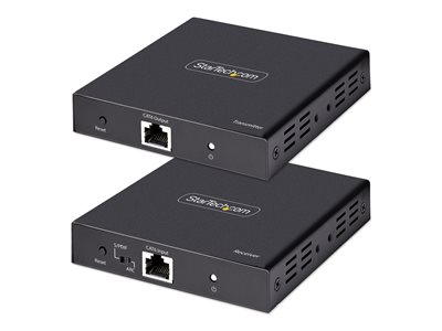 0065030899208 - StarTechcom 4K HDMI Extender Over CAT5 CAT6 Cable 4K 60Hz HDR Video Extender Up to 230ft (70m) HDMI Over Ethernet Cable S PDIF Audio Out HDMI Transmitter and Receiver Kit - Local Video Out Power Over Cable (4K70IC-EXTEND-HDMI) - Video- Audi