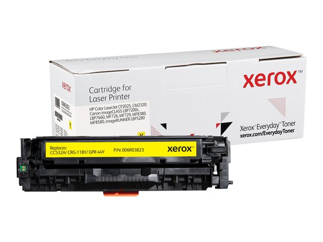 Image of Everyday - yellow - compatible - toner cartridge (alternative for: Canon CRG-118Y, Canon GPR-44Y, HP CC532A)