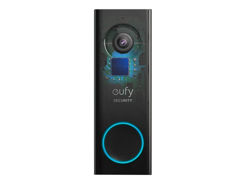 Eufy Video Doorbell 2K - Türklingel - kabellos - Wi-Fi - 2.4 Ghz - Schwarz
