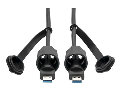 Tripp Lite USB-A Male to USB-A Male Cable, SuperSpeed, 3.0/3.1, Industrial, 13 ft. (4 m)