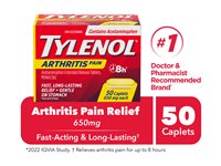 Tylenol Arthritis Pain Caplets - 50's