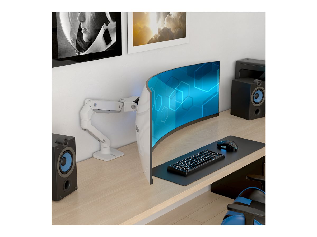 Ergotron HX montážní sada - Technologie konstantní síly - pro zakřivený LCD displej - pro extrémně prohnuté obrazovky - bílá – foto 6