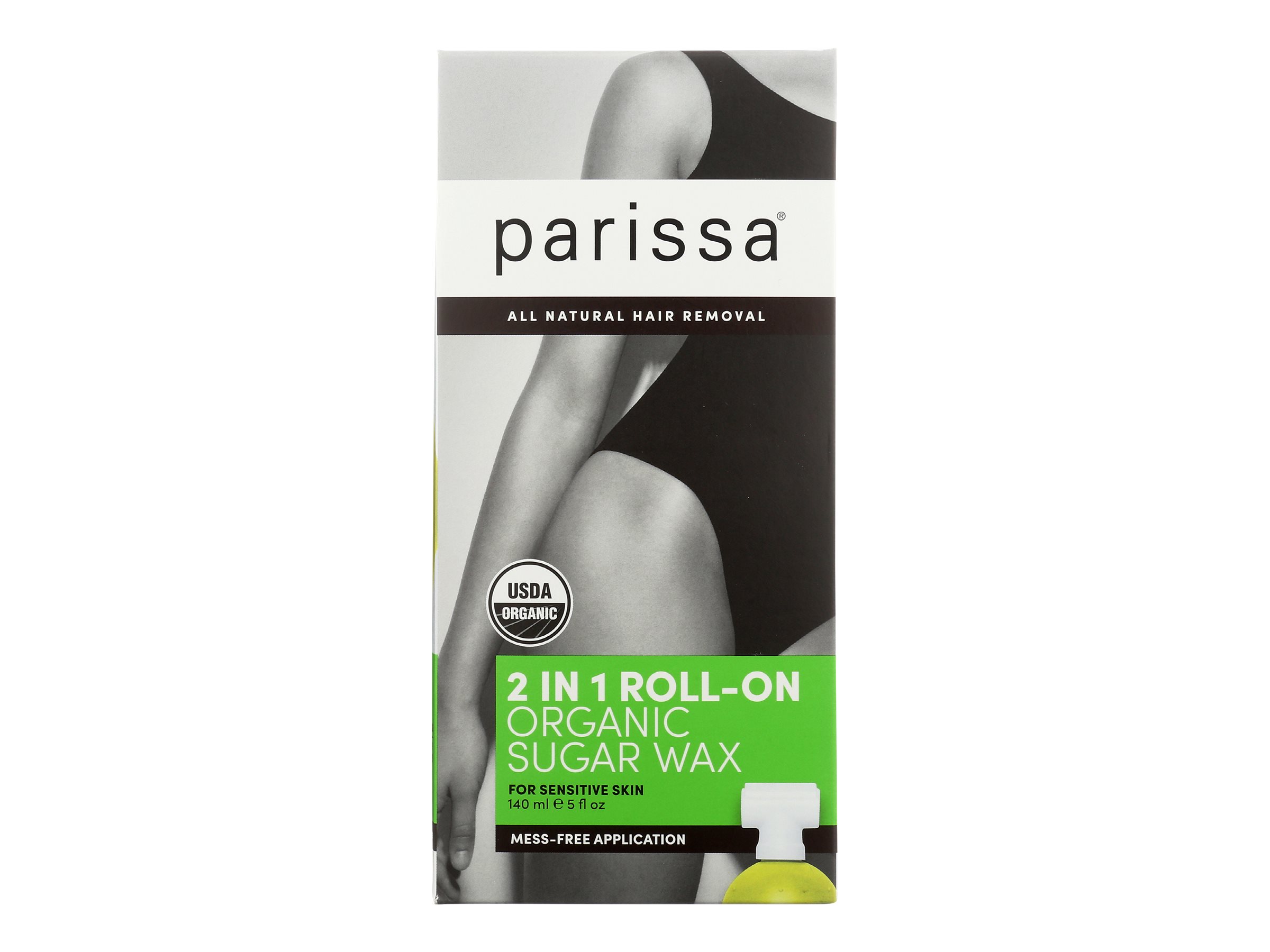 Parissa 2 in 1 Organic Sugar Wax Roll-On - 140ml