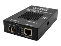 Lantronix E-100BTX Series - Convertisseur de média à fibre optique - 100Mb LAN - 100Base-TX, 100Base-FX 