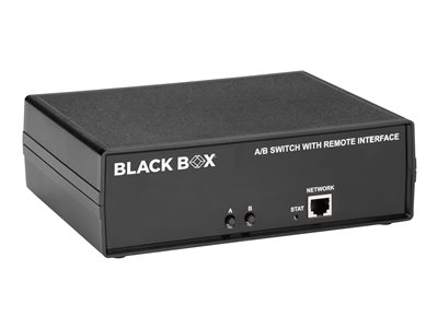 Black Box Remotely Controlled Layer 1 A/B Switch DB9, 1 x 2 - switch