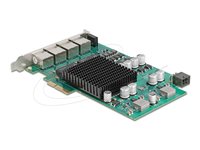 DeLock Netværksadapter PCI Express 2.1 x4 1Gbps