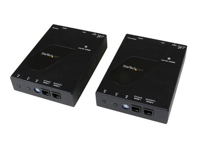 StarTech.com HDMI Video Over IP Gigabit Ethernet Extender Kit - 1080p HDMI Extender over Cat6 Ethernet - up to 330 feet (100 meters) (ST12MHDLAN) - video/audio extender - GigE, HDMI