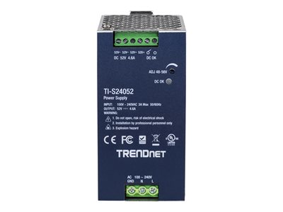 TRENDnet - Power supply (DIN rail mountable)