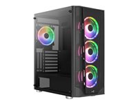 AeroCool Prism-G-BK-v3 Tower ATX Sort
