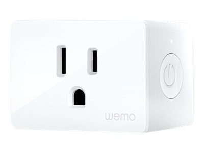 WeMo Mini Smart plug wireless 802.11n 2.4 Ghz (pack of 3)