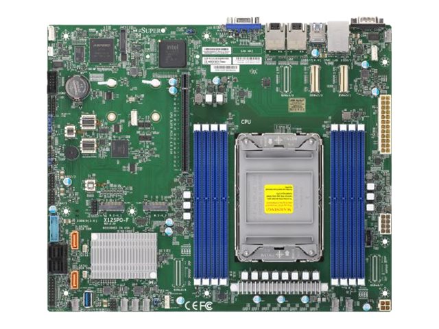 Płyta Główna Intel X12SPO-F Intel Xeon gen3, Dual 1GB LAN, 10 SATA, single PCIE x16