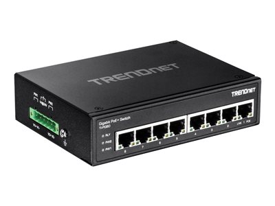 TrendNet TI-PG80, Switche, TRENDnet Industrie Switch 8 TI-PG80 (BILD1)