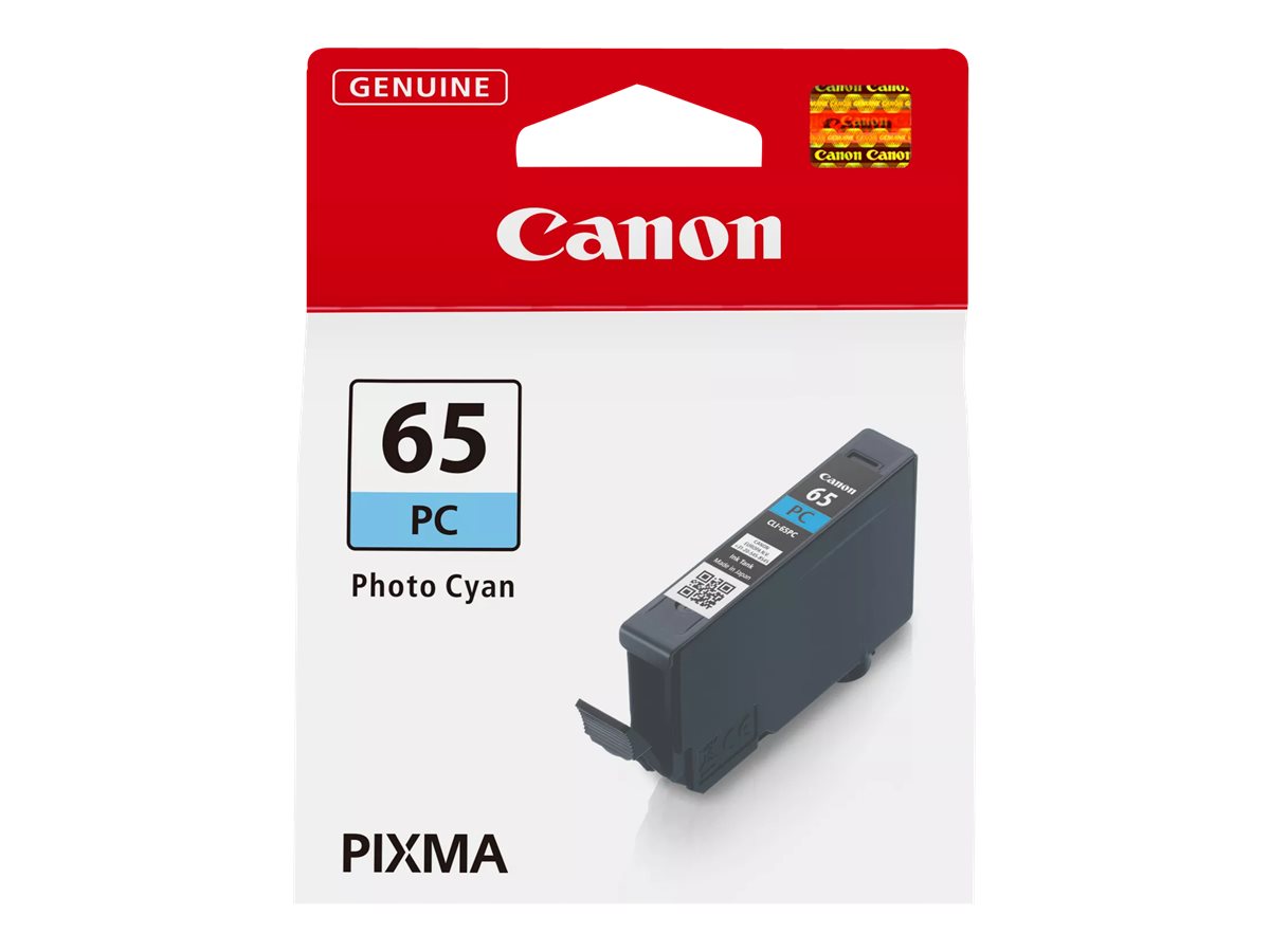 Canon CLI-65 PC photo cyan original ink Package view Front 80520