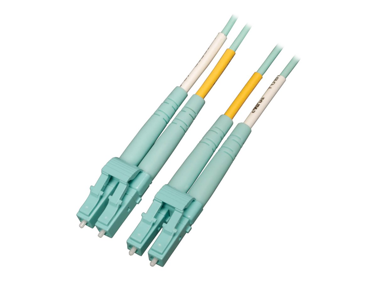 Tripp Lite 10Gb/100Gb Duplex Multimode 50/125 OM4 LSZH Fiber Patch Cable (LC/LC)
