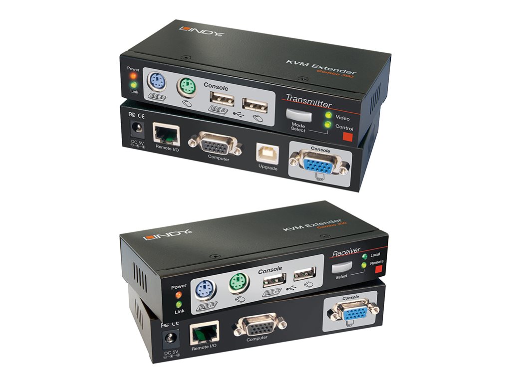 Extender KVM  Combo Cat.6 VGA, USB & PS/2, 300m