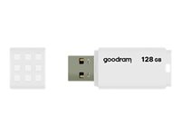 GOODRAM UME2 128GB USB 2.0 Hvid