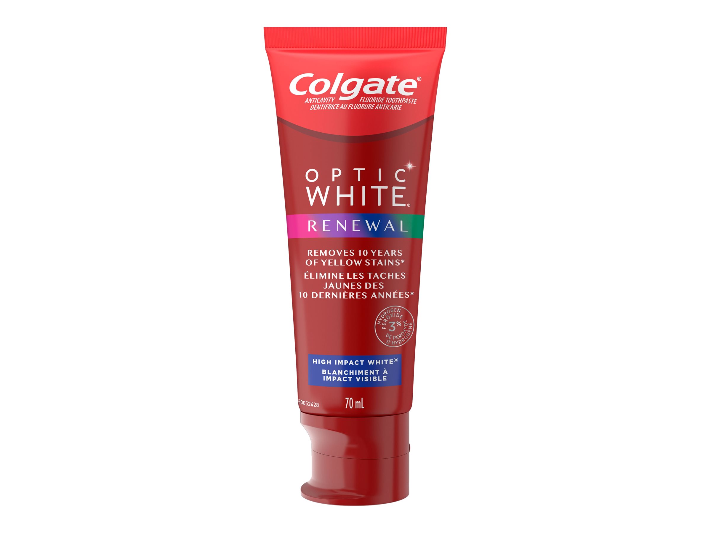 Colgate Optic White Renewal Fluoride - High Impact White - 70ml