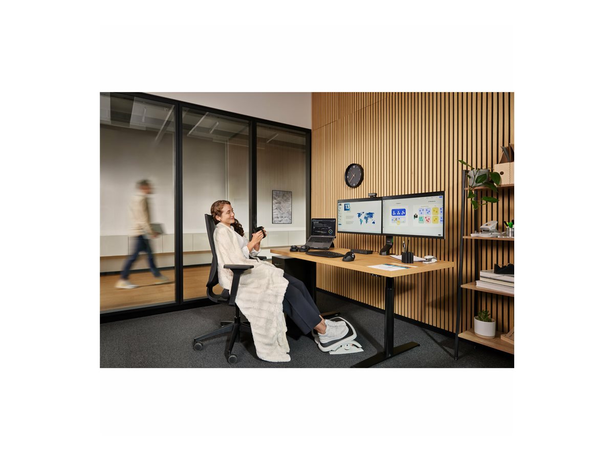 Kensington Pro Fit Ergo - klávesnice - dobíjecí compact TKL - QWERTY - portugalská - černá Vstupní zařízení – foto 5