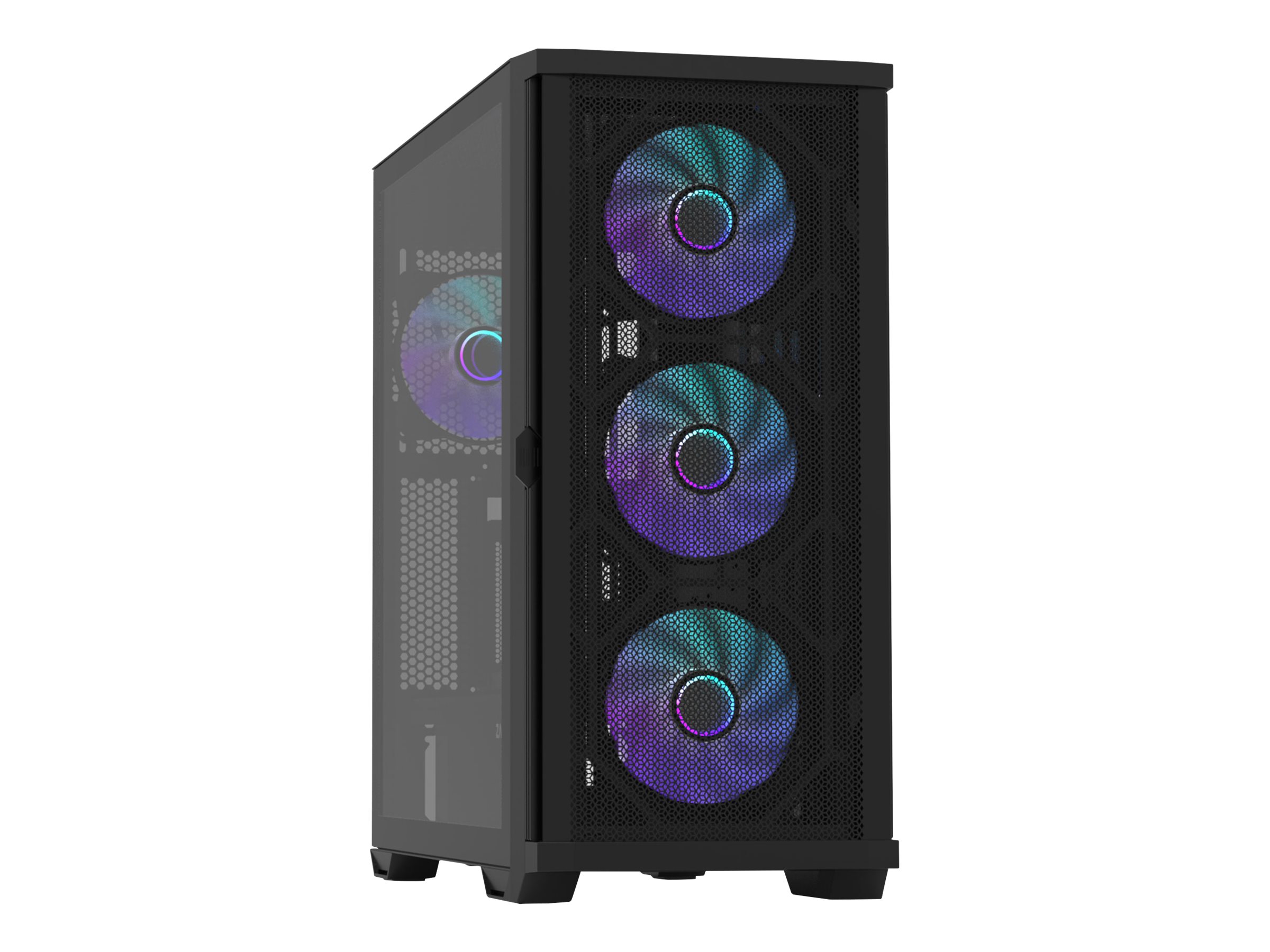 Zalman Z10 DUO mid tower Product shot Left-angle 79901