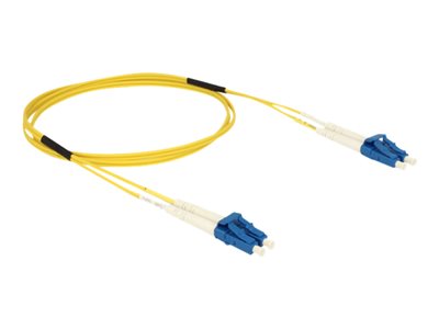 DELOCK Kabel Lichtwellenleiter LC > LC Singlemode OS2 1 m
