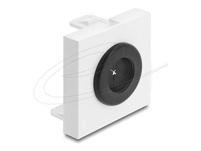 DELOCK Easy 45 Kabeldurchführung rund 16 mm Durchm.