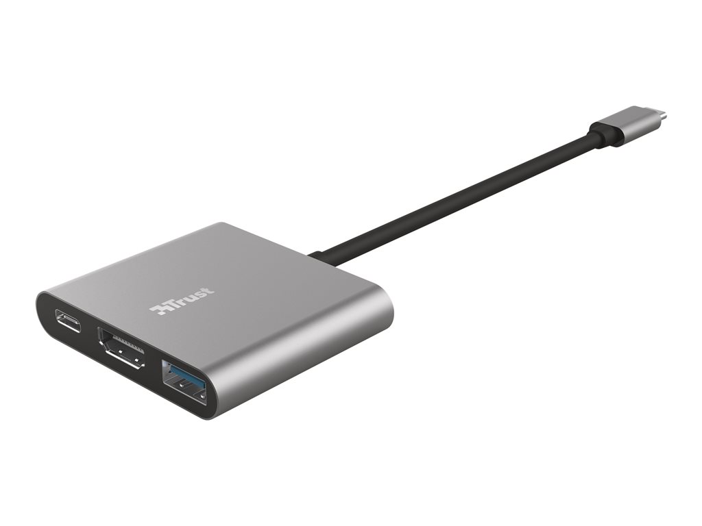 TRUST Adaptateur DALYX USB-C 3 en 1 HDMI