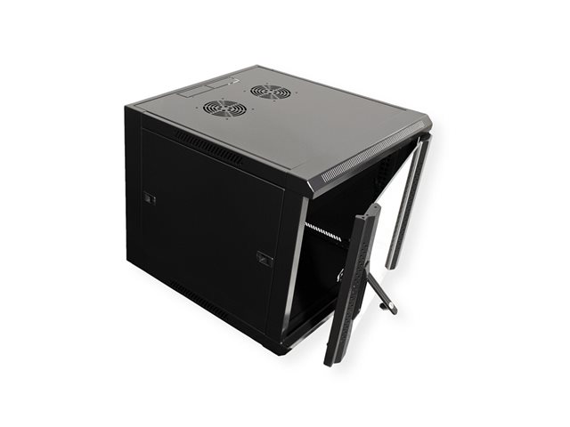 VALUE Secomp VALUE Wandgehäuse 6 HE 19" Schwarz