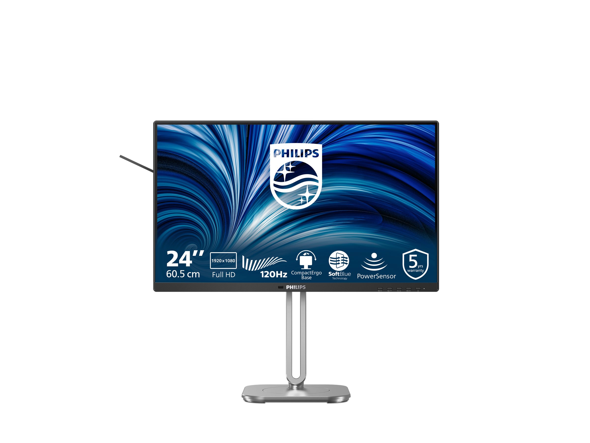 Philips 24B2N4200 4000 Series LED monitor Full HD (1080p) Usage / lifestyle Left-angle 72755