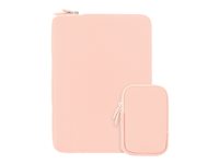 LOGiiX Vibrance Essential Laptop Sleeve and Pouch - Pink