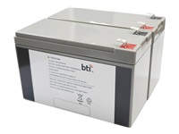 BTI - Batterie d'onduleur - 1 x batterie - Sealed Lead Acid (SLA) (Acide de plomb scellé) 