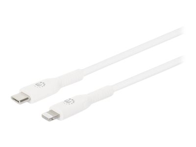 MH Kabel USB-C/Lightning 0,5m weiss - 394505