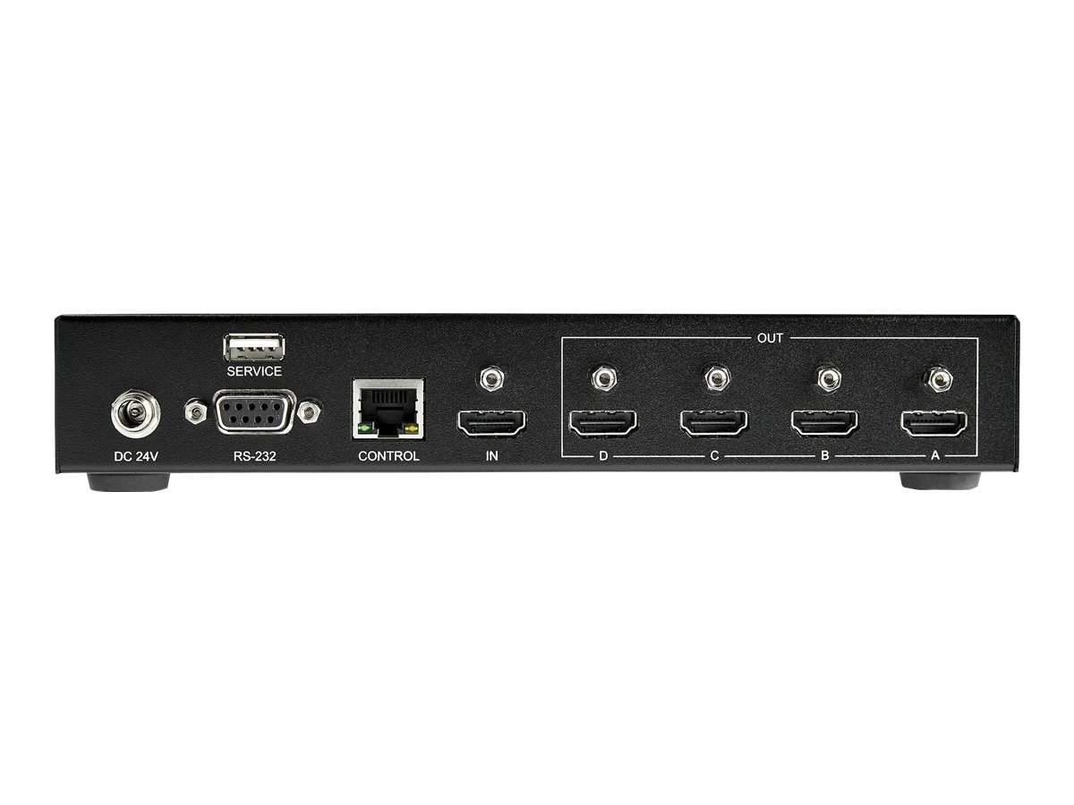 StarTech.com 2x2 HDMI Video Wall 4K 60Hz HDMI 2.0 Video Input to 1080p Output, Video Wall for Multi Screen Display, Video Wall Splitter, Control | www.uk.shi.com