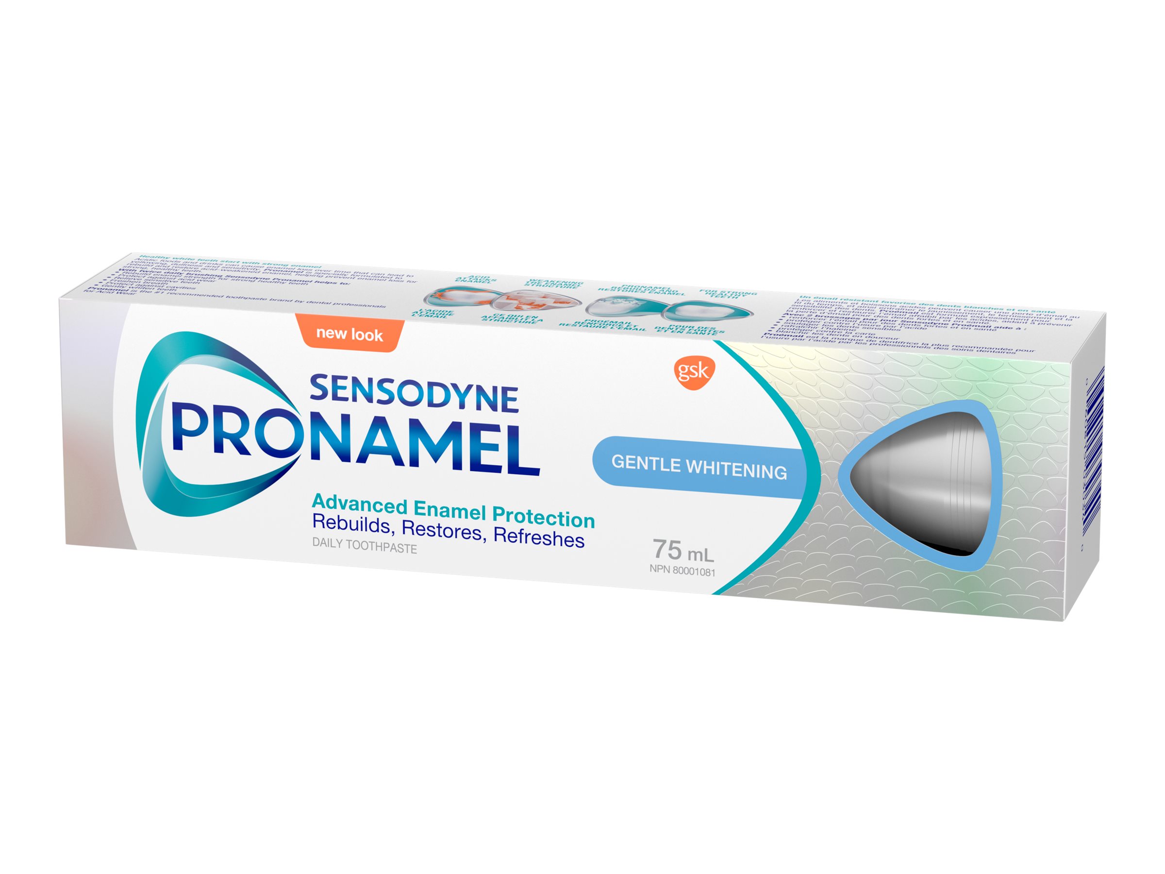 Sensodyne ProNamel Gentle Whitening Daily Anti-Cavity Toothpaste - 75ml