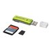 IOGEAR SD/MicroSD/MMC Card Reader/Writer GFR204SD