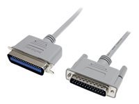 StarTech.com 6 ft DB25 to Centronics 36 Parallel Printer Cable - M/M - Printer cable - DB-25 (M) to 36 pin Centronics (M) - 6 ft - PB6_