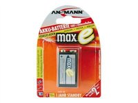 ANSMANN maxE 9V Batterier til generelt brug (genopladelige) 200mAh