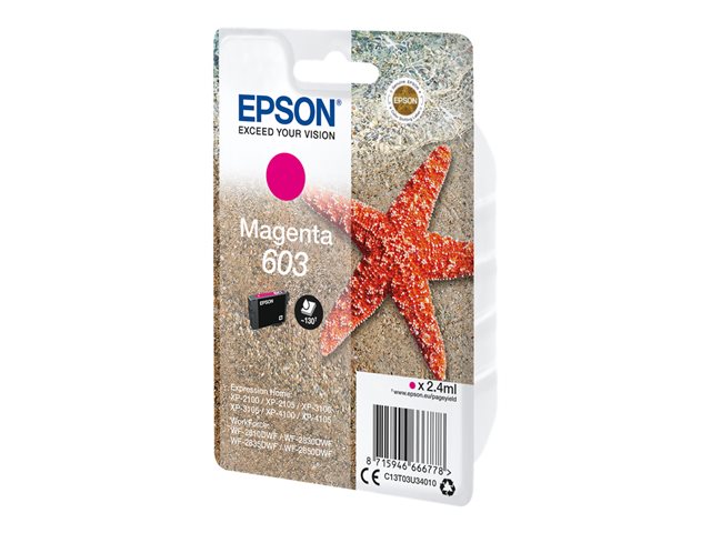 EPSON 1LB Singlepack Magenta 603 Ink w/s
