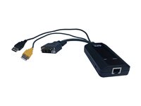 APC KVM 2G SERVER MODULE, DVI WITH VIRTUAL MEDIA AND CAC - KVM extender - TAA Compliant