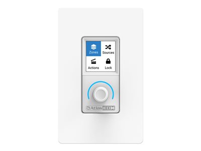 ATMOSPHERE  ZONE  SOURCEAND VOLUME WALL CONTROLLER  WHITE