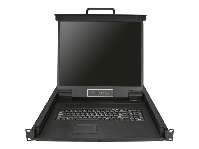 StarTech.com Rackmount KVM Console, Single Port VGA KVM with 19