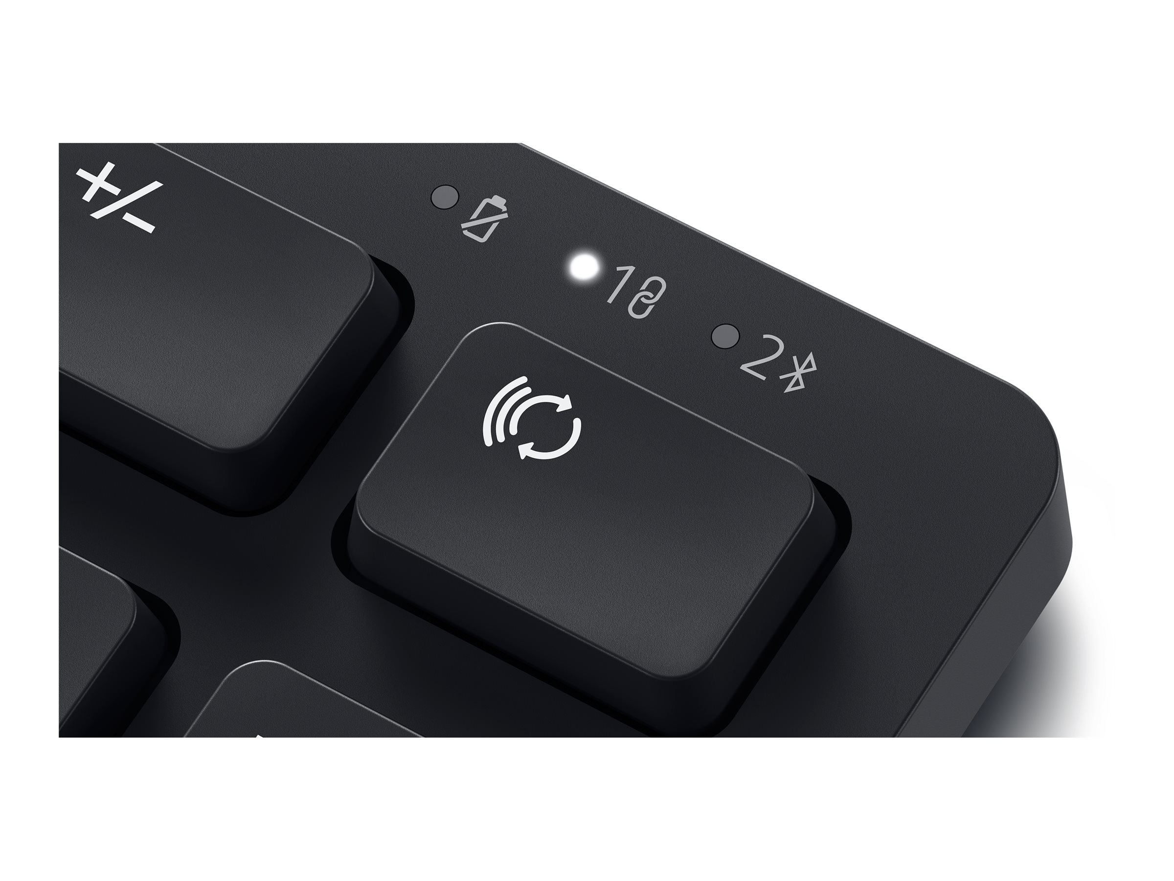 Dell Pro KM555 keyboard and mouse set silent compact QWERTY US English black Input Product shot Close-up 75801