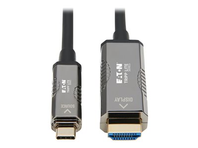Eaton Tripp Lite Series High-Speed USB-C to HDMI Fiber Active Optical Cable (AOC)