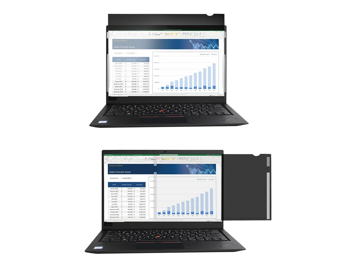 StarTech.com 17.3-inch 16:9 Laptop Privacy Filter, Anti-Glare Privacy Screen with 51% Blue Light Reduction, Black-out Notebook Screen Protector w/+/- 30°Viewing Angle - Matte and Glossy (173L-PRIVACY-SCREEN) - filtr pro zvýšení soukromí k notebooku (horizontální) – foto 3