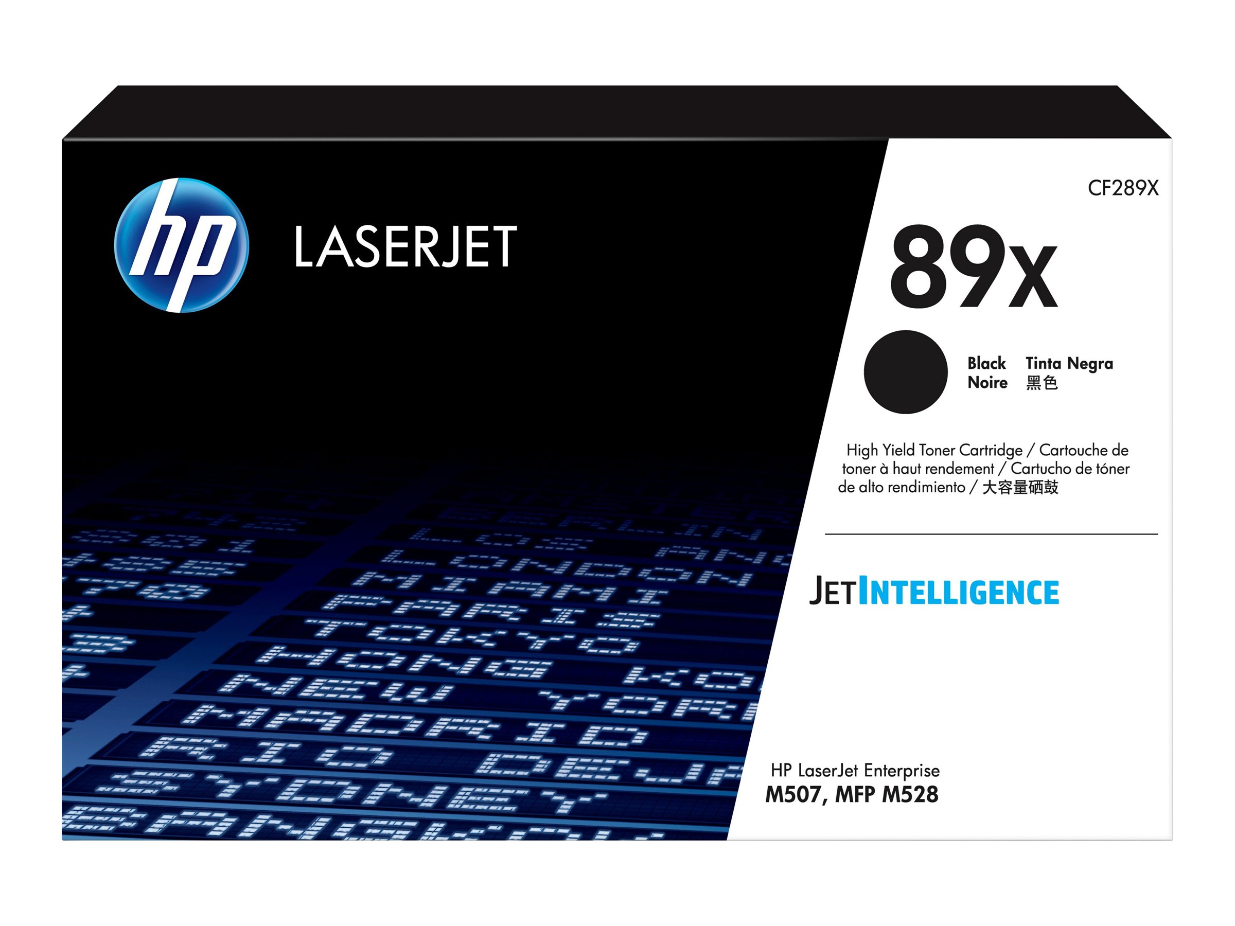 Hp 89x High Capacity Black Original Laserjet Toner Cartridge Cf289x